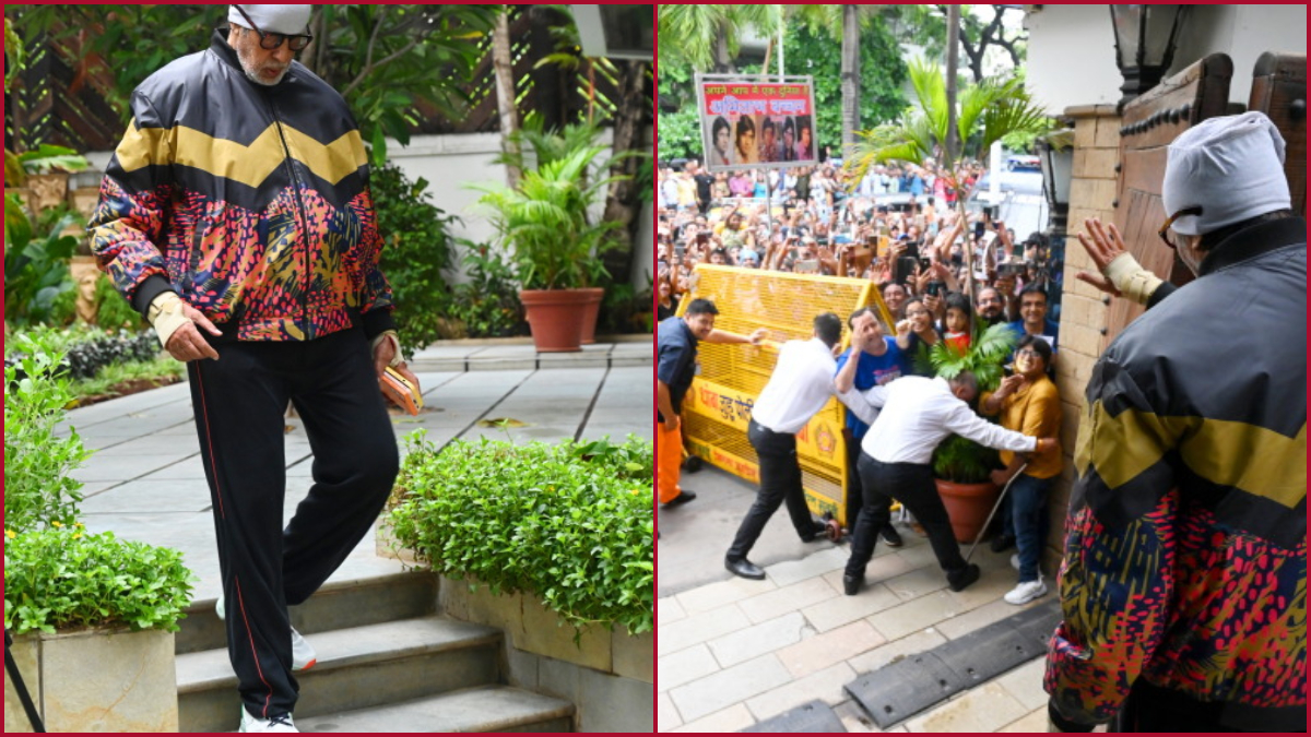 Why Big B breaks his long-standing tradtion of meeting his fans Bare feet (Video)