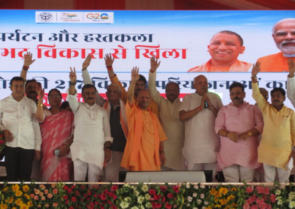 CM Yogi launches over 217 development projects worth Rs 414 crore in Sonbhadra
