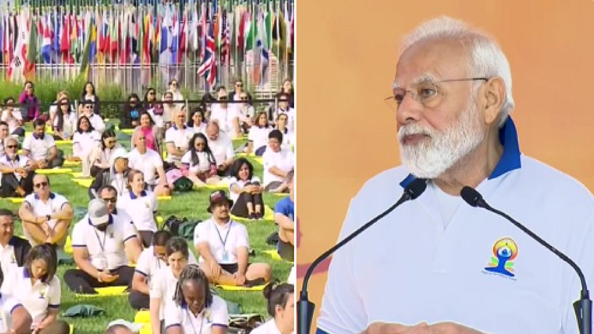 ‘Wonderful to see world come together again for Yoga’: PM Modi at Yoga celebrations at UN