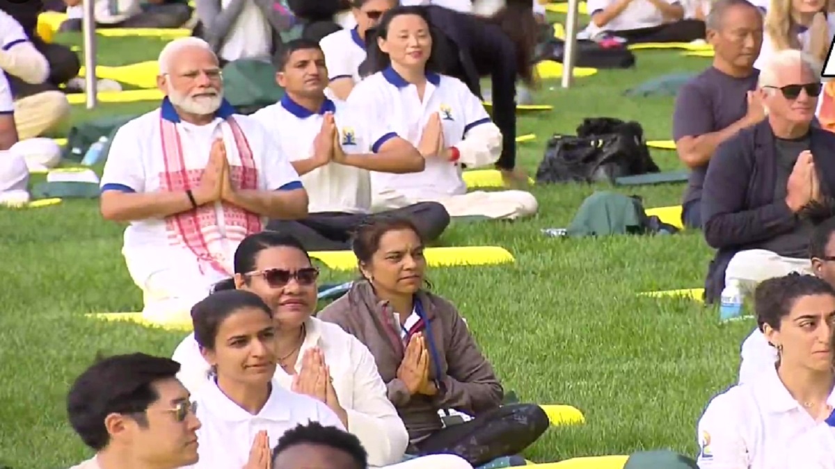 Yoga Day at UNHQ LIVE: PM Modi leads Yoga day celebrations in presence of global dignitaries