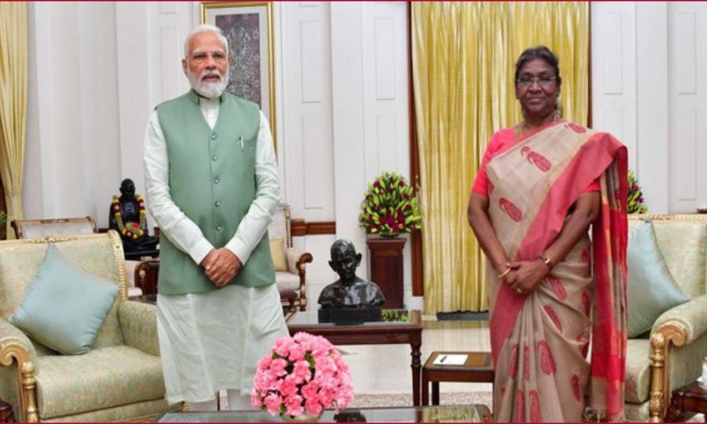 PM Modi greets President Droupadi Murmu on her birthday