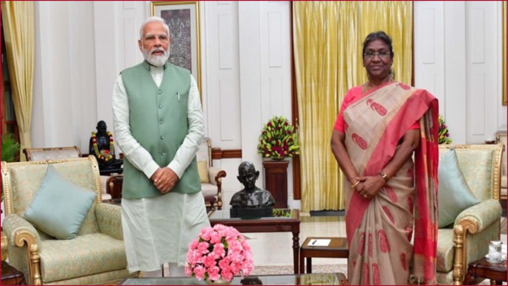 PM Modi and president Murmu