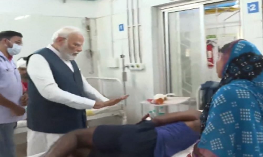 Odisha train mishap: PM Modi visits crash survivors at Balasore hospital