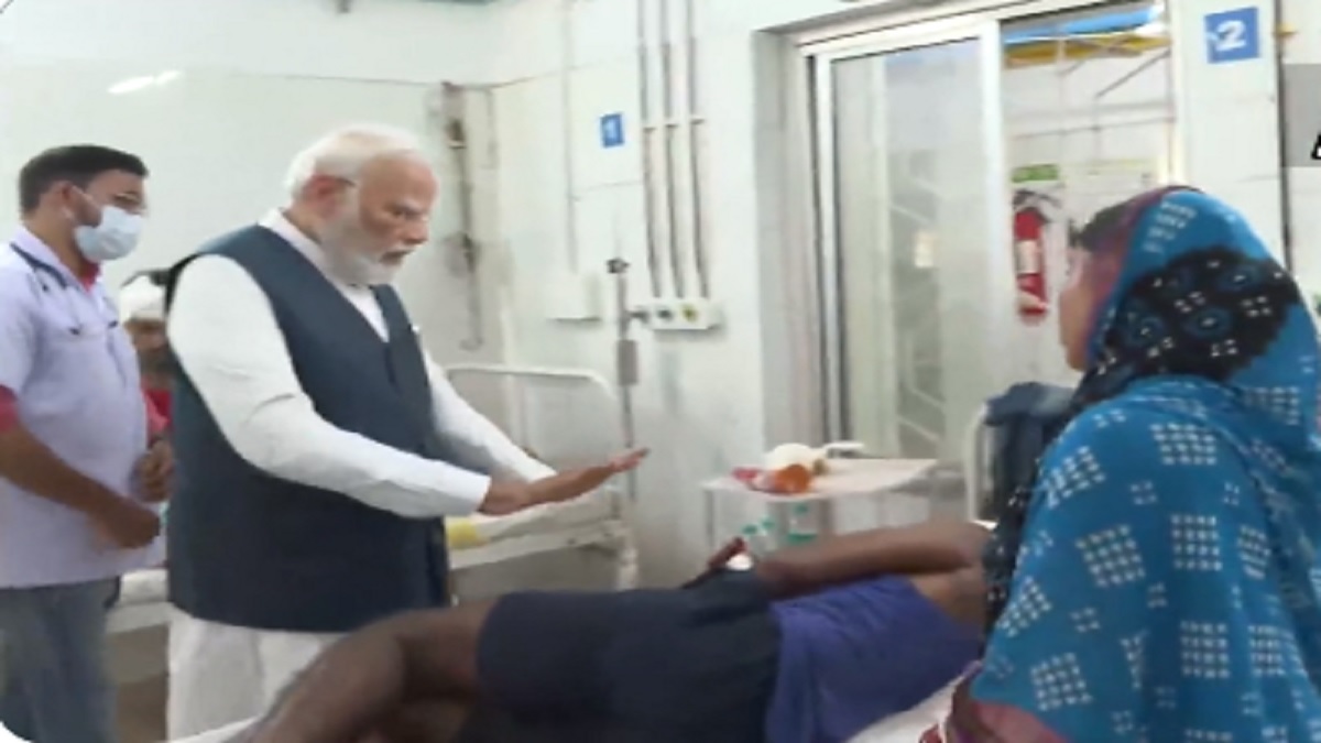 PM Modi -- hospital