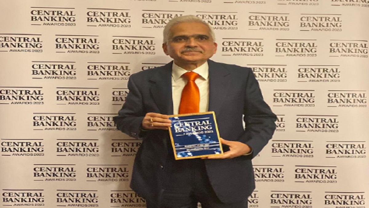 Shaktikanta Das receives ‘Governor of the Year’ award at London’s Central Banking Awards 2023