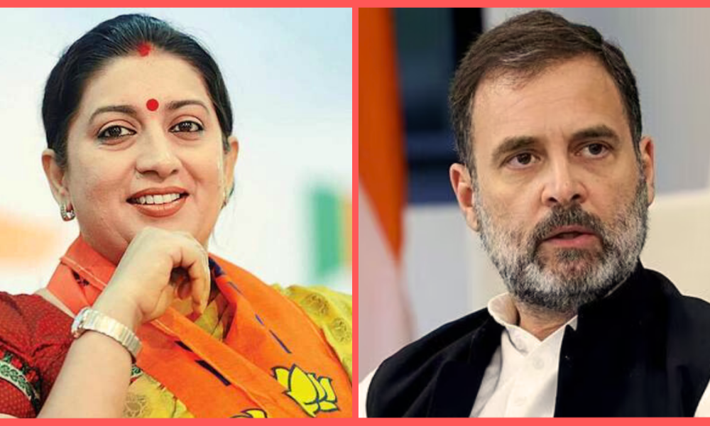 Smriti Irani questions Rahul Gandhi’s meeting in US with member of body owned by George Soros