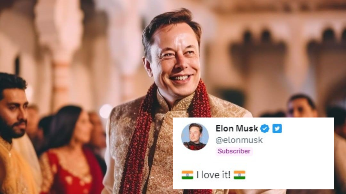 Elon Musk’s ‘desi’ look in AI-generated pictures goes viral, see his reaction