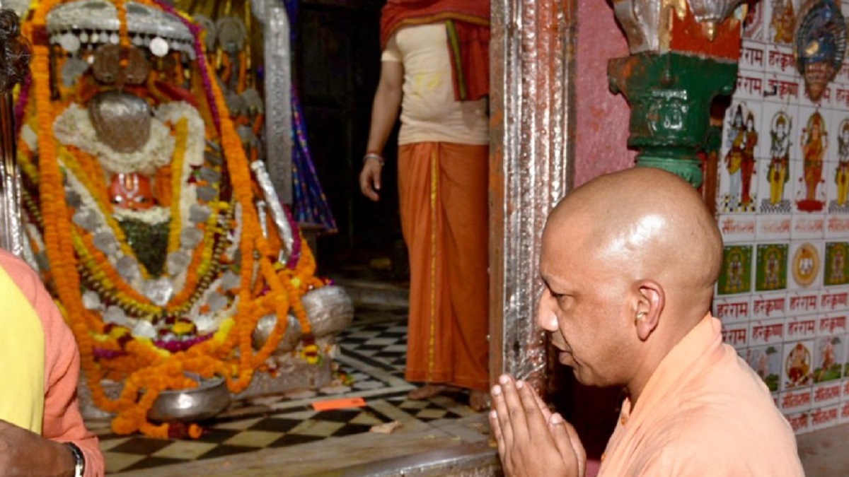 CM Yogi visits Ram Lalla & Hanumangarhi in Ayodhya, takes stock of Ram Temple construction