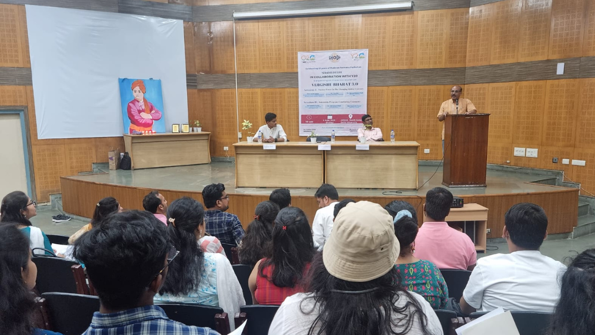 SHoDH Internship program concluded with event on Vijigishu Bharat