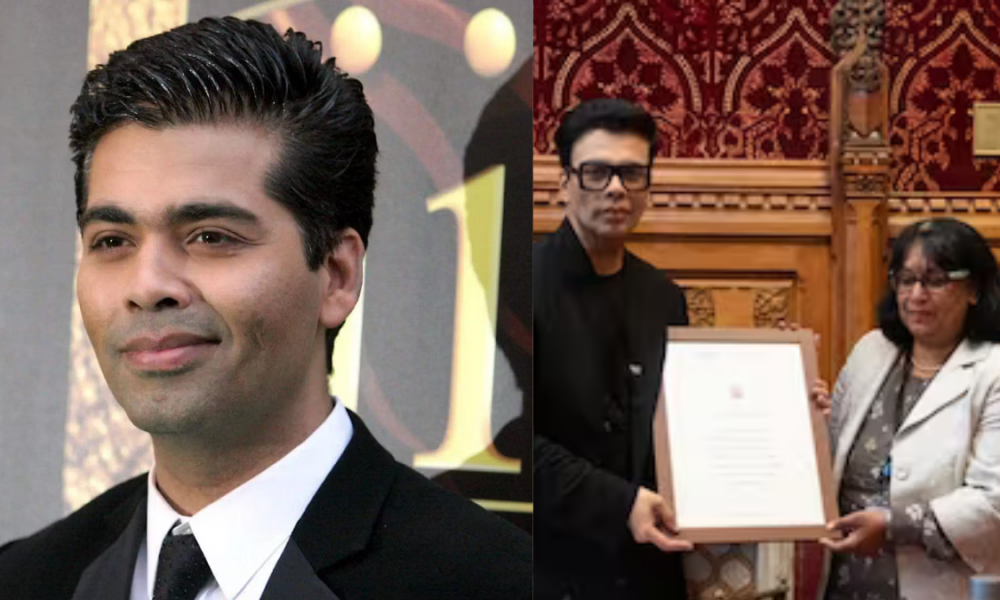 Karan Johar honored by British Parliament for global entertainment contributions