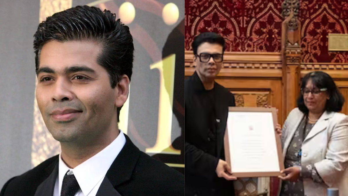 Karan Johar honored by British Parliament for global entertainment contributions