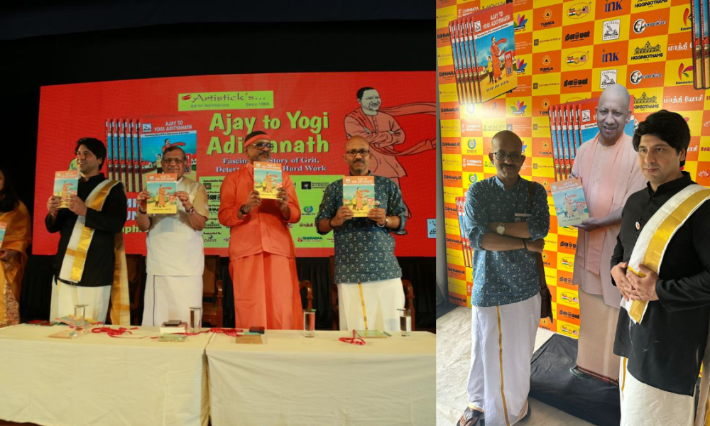 “Ajay to Yogi Adityanath”: A Graphic Novel on CM Yogi reaches Tamil Nadu