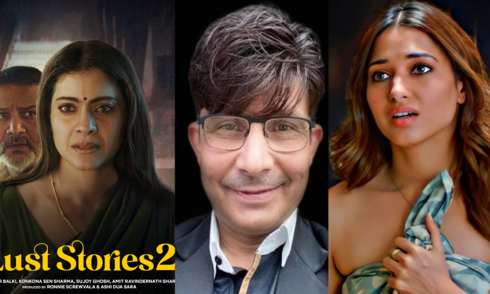 1000px x 600px - KRK lashes out at Kajol, Tamannah for 'erotic scenes' in Lust stories 2