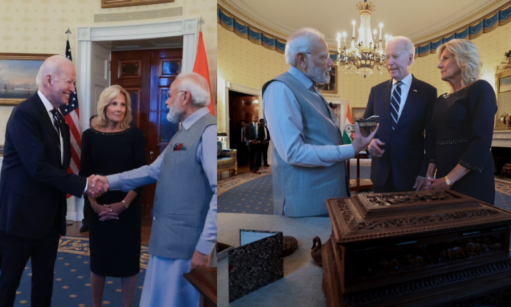 “Honoured to be first to host you on state visit”: US President Biden to PM Modi at White House