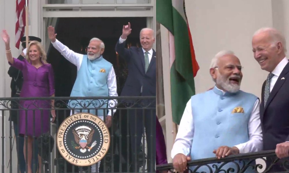 “Welcome to White House Mr Prime Minister” US President Joe Biden greets PM Modi