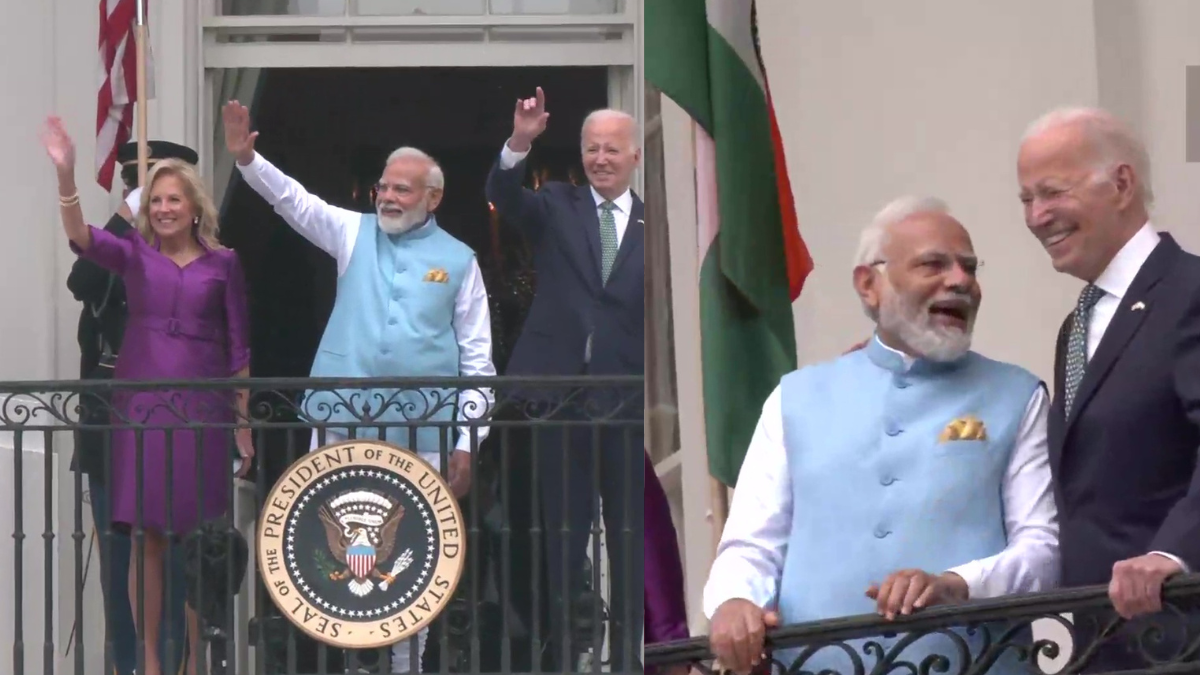 “Welcome to White House Mr Prime Minister” US President Joe Biden greets PM Modi