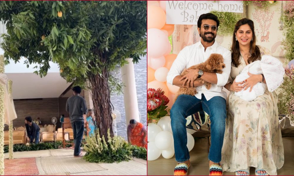Ram Charan’s wife Upasana gives sneak peek into their daughter’s naming ceremony