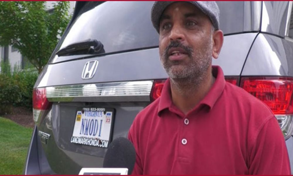 PM Modi an inspiration to me, says fan who flaunts ‘NMODI’ car number plate in US