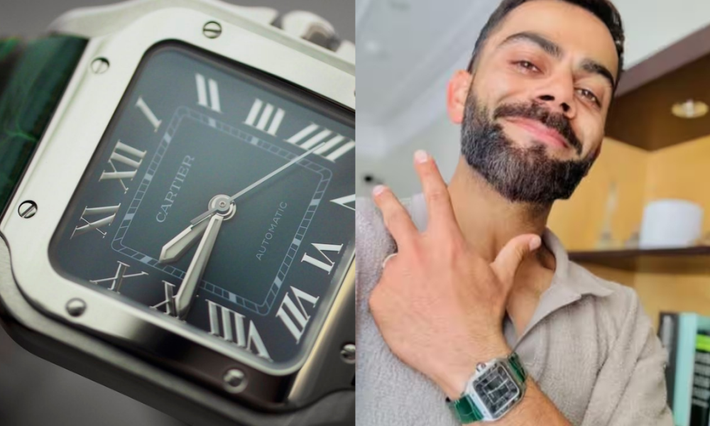 Virat Kohli flaunts his New Cartier Watch on Instagram, Its Price will Blow Your Mind