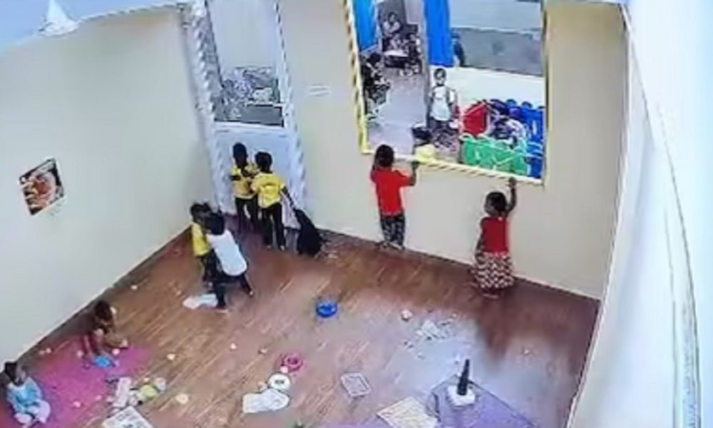 Viral VIDEO: Toddler seen beating another kid mercilessly, public anger builds over Bengaluru KG school