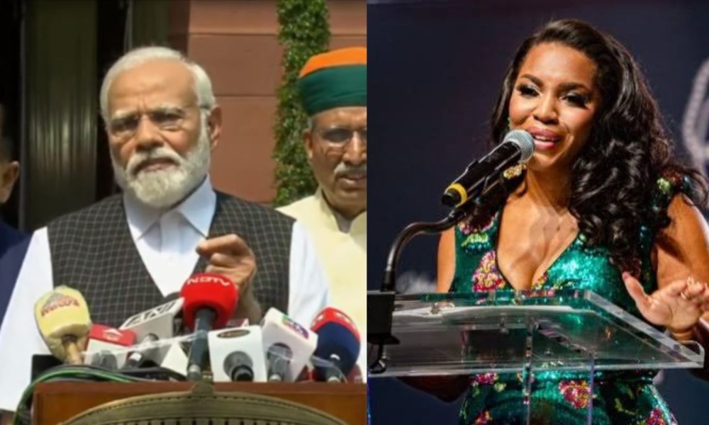 US Singer who touched PM Modi’s feet thanks him for publicly speaking on women assaulted in Manipur