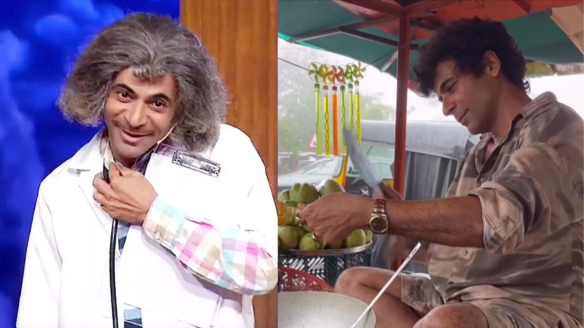 Sunil Grover turns vendor, sells corn at roadside stall in Pune; Netizens say, “This is what happens after leaving Kapil’s show”