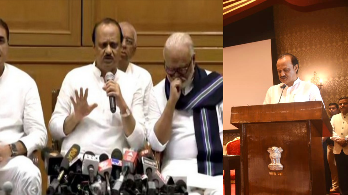 Ajit Pawar moves EC staking claim to NCP & party symbol, Jayant Patil files caveat