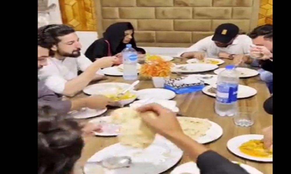 Anju, Indian woman, seen dining with ‘husband’ Nasrullah & his friends, VIDEO circulates