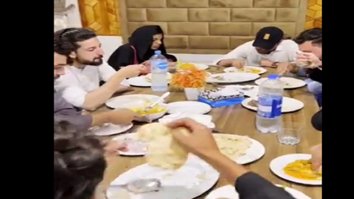 Anju, Indian woman, seen dining with ‘husband’ Nasrullah & his friends, VIDEO circulates