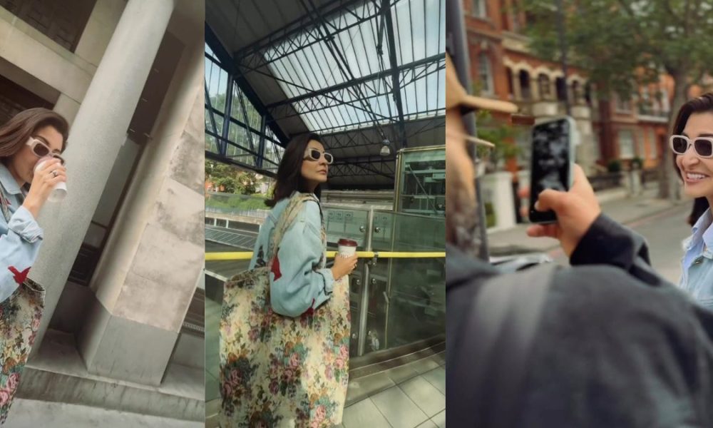 Anushka Sharma shares video of her “Coffee walks” with Virat and Vamika from her London trip- Watch