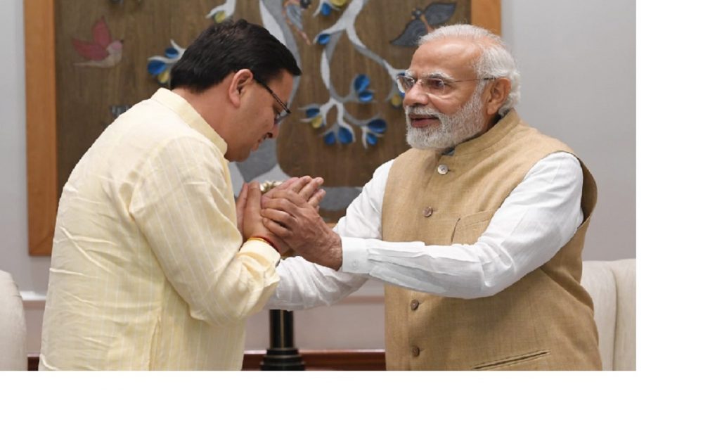 CM Dhami meets PM Modi, days after promise of UCC implementation in Uttarakhand