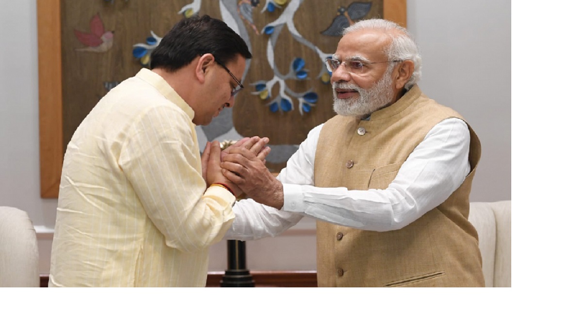 CM Dhami meets PM Modi, days after promise of UCC implementation in Uttarakhand