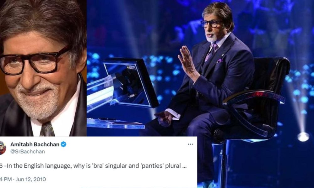 ‘Act your age’ says netizens as Amitabh Bachchan’s decade-old tweet regarding ‘bra and panties’ goes viral