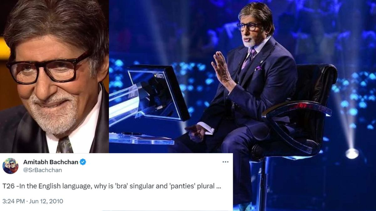 ‘Act your age’ says netizens as Amitabh Bachchan’s decade-old tweet regarding ‘bra and panties’ goes viral