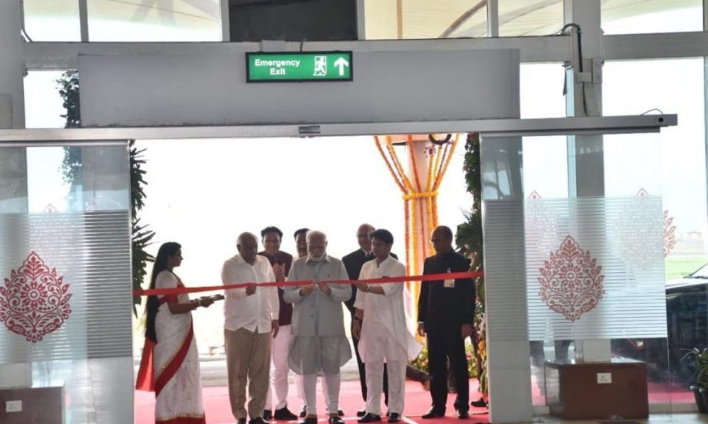 PM Modi inaugurates Rajkot International Airport in Gujarat