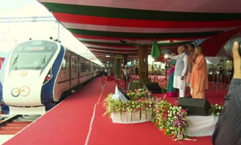 ‘A new flight to middle class,’: PM Modi flags off Vande Bharat Express in UP’s Gorakhpur