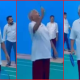 Watch: Lalu Yadav engages in badminton months after a kidney transplant surgery (VIDEO)