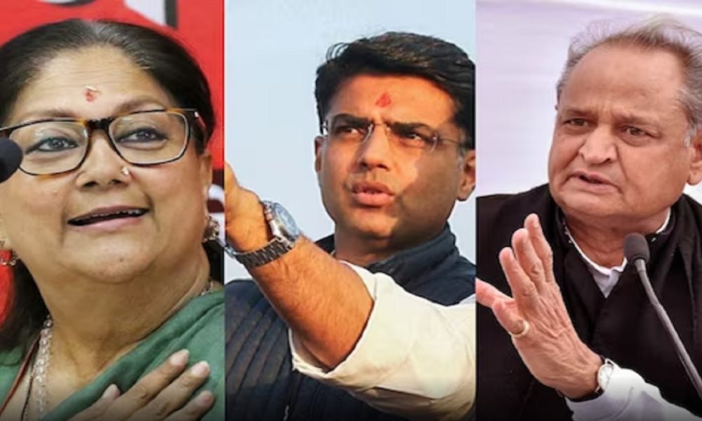 Rajasthan Opinion poll: Who among Gehlot, Pilot & Vasundhara are favourite face for CM; C-Voter Survey reveals