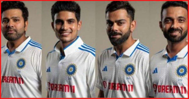 Fans slam BCCI over India's new test jersey featuring Dream11 logo