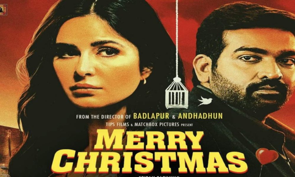 “Katrina Kaif and Vijay Sethupathi’s new film ‘Merry Christmas’ unveils its poster!”