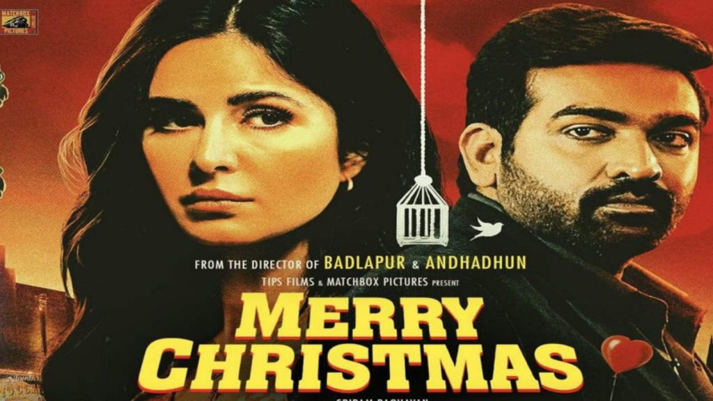 "Katrina Kaif and Vijay Sethupathi's New Film 'Merry Christmas' Unveils its Poster!"