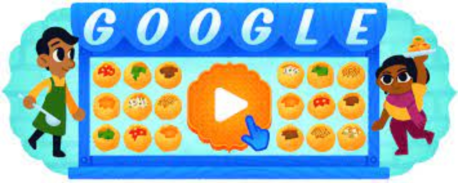 Google Doodle features ‘paani puri’, the famous Indian street food… know why