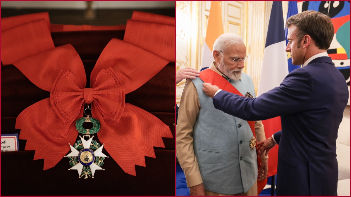 PM Modi conferred with France’s highest award, ‘Grand Cross of the Legion of Honour’