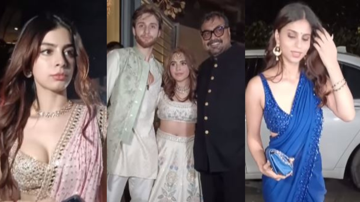 From Suhana Khan, Kushi Kapoor to Alaya F, list of celebrities arrived at the engagement party of Anurag Kashyap’s daughter Aaliyah Kashyap