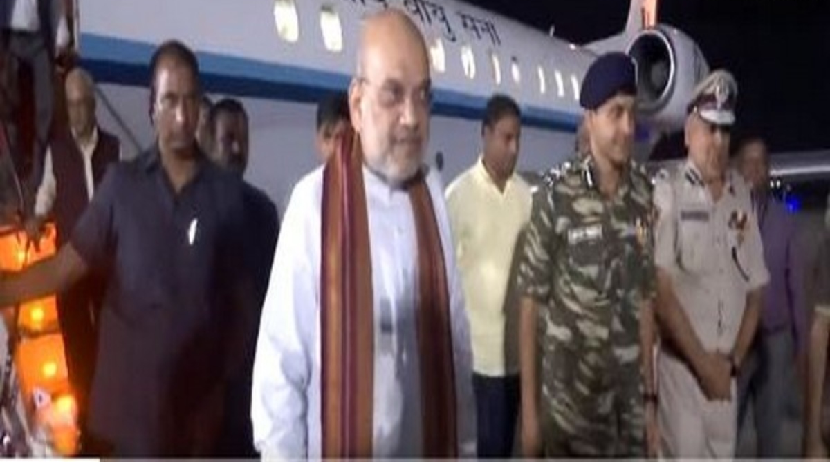 Amit Shah arrives in Odisha for day-long visit; to chair meetings, inaugurate projects