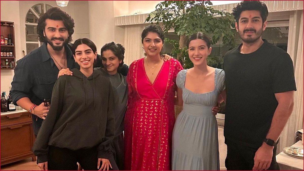 Raksha Bandhan 2023: Arjun Kapoor, Khushi Kapoor and Shanaya Kapoor reunites for the celebration