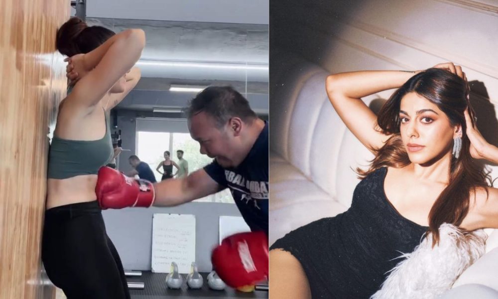 Alaya F gets brutally punched on her belly by fitness trainer, netizens say ‘Mat maro ise’