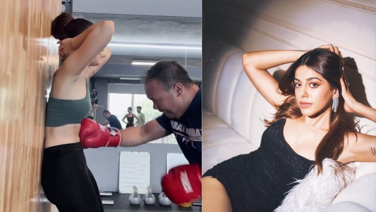 Alaya F gets brutally punched on her belly by fitness trainer, netizens say ‘Mat maro ise’