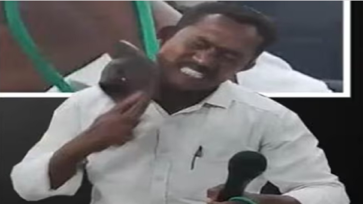VIRAL Video: Andhra Councilor beats himself with slippers, becomes talk of town