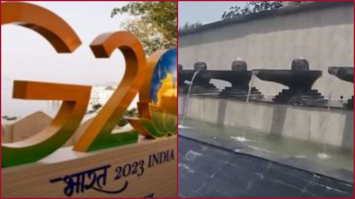 Shivling-shaped fountains sparks controversy and blame-game between BJP-AAP